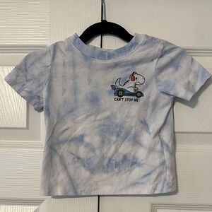 Blue Tie-Dye Kids T-Shirt